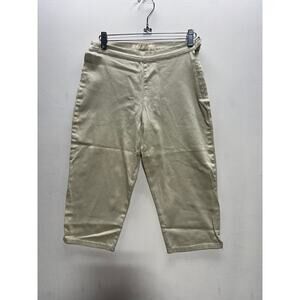 Life Energy Intelligence Beige Capris, Women's Size 3 - Casual Pants